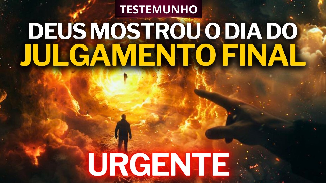 AVISO URGENTE! DEUS MOSTROU A ESTE HOMEM O DIA DO JULGAMENTO FINAL | Testemunho Cristão |