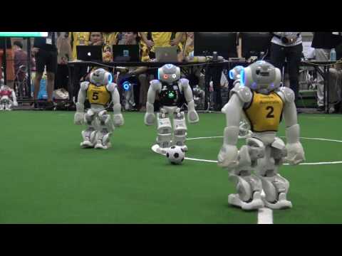 2017 RoboCup SPL Quarter 4 B Human Vs UNSW Sydney