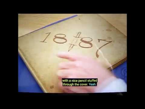 Walter Dutton's 1887 Cycling Sketchbook Diary appears on the BBC  Antiques Roadshow