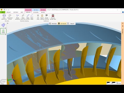 Reverse Engineering of Axial Compressor Stage