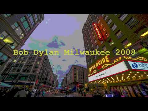 Bob Dylan 2008 Canada Fall Tour – Milwaukee USA 6th November 2008