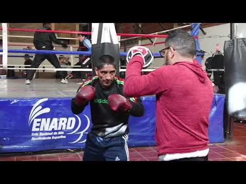 Entrenamiento Javier Chacón