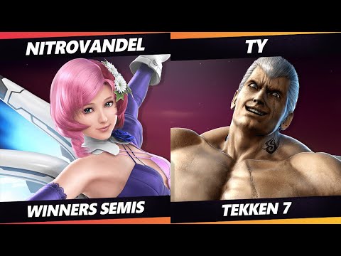 Glitch Infinite Winners Semis - ty (Bryan) Vs. NitroVandel (Alisa, Claudio) Tekken 7
