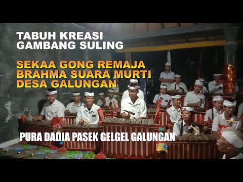 TABUH KREASI - GAMBANG SULING - SEKAA GONG REMAJA - BRAHMA SUARA MURTI