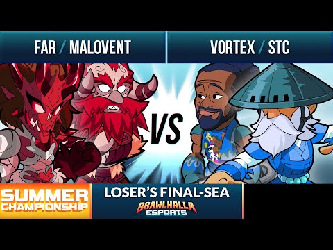 Far & Malovent vs Vortex & STC - Loser's Final - Summer Championship 2020 - 2v2 SEA
