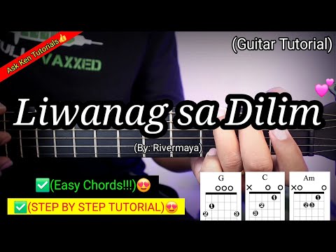 Liwanag sa Dilim by Rivermaya | Easy Guitar Chords and Lyrics Tutorial #shopeetagtowin