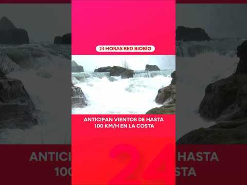 Anticipan vientos de hasta 100 km/h en la costa
