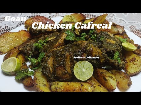 Chicken Cafreal|How to make Chicken Cafreal|Galinha Cafreal#goanrecipes#MelitasDelicacies|Goan Food