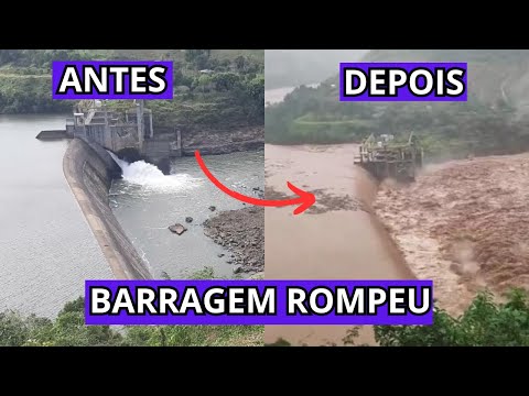 O que REALMENTE aconteceu no RIO GRANDE DO SUL (RS)? – Barragem 14 de Julho