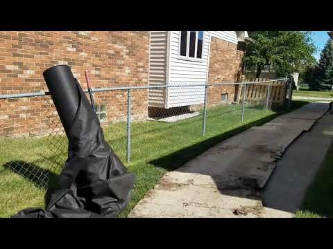 Backyard Water Doesn't Drain Due to Claypan