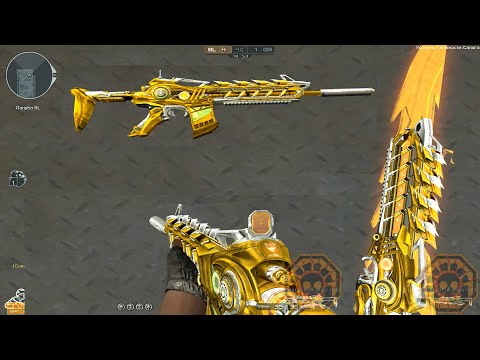 CF: M4A1-S Rifle Knife Gold [CrossFire]