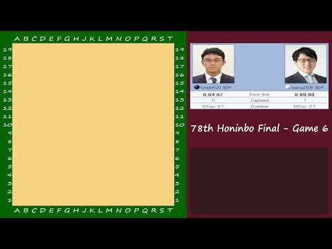[EN/FR] 78th Honinbo Final - Game 6 : Ichiriki Ryo vs Iyama Yuta