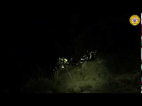 Intervento di soccorso dell'Aereonautica Militare sul Monte Barigazzo