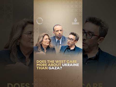 Does the West care more about Ukraine than Gaza? #DohaDebates #Shorts #Podcast