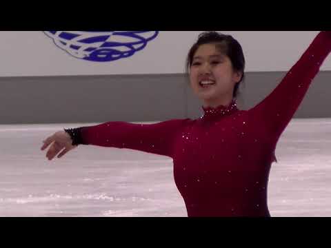 Stephanie Hao. Oberstdorf 2017. Bronze Ladies I - Free Skating. 2 place