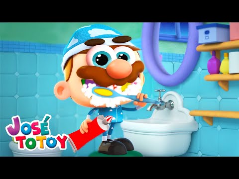 Stories for Children | José Totoy Learning Soft Skills | José brushing his teeth!!