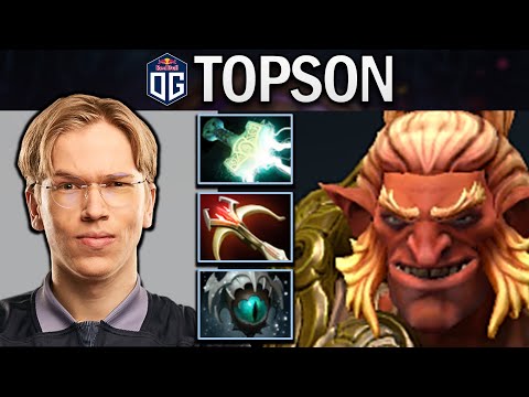 OG.TOPSON TROLL WARLORD WITH DAEDALUS-MJOLNIR - DOTA 2 7.31 GAMEPLAY
