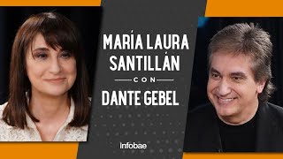 Dante Gebel con María Laura Santillán: “Si pudiera ayudar siendo presidente, lo haría”