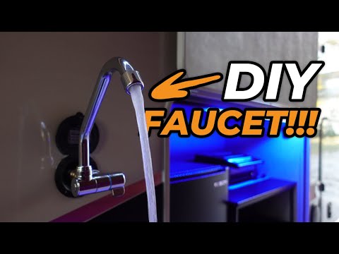 No Faucet in Your RV's Outdoor Kitchen? No Problem! Add Faucet to Any RV Spray Port