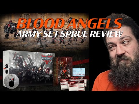 I'm Not Sure This is For Me... Blood Angels Army Set Sprue Review!