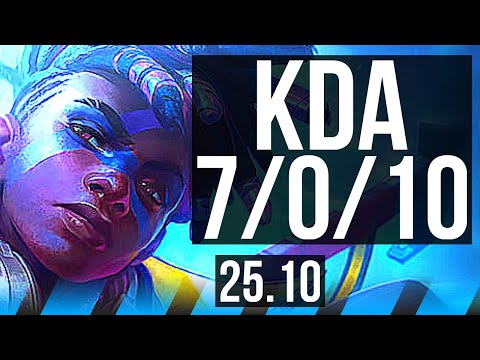 EKKO vs MALZAHAR (MID) | 7/0/10, Godlike | KR Master | 25.10