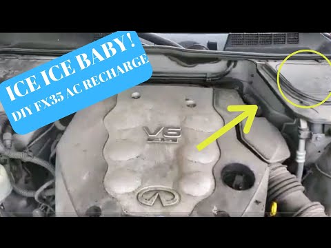 2003-2008 FX35 FX45 Murano Easy A/C Recharge