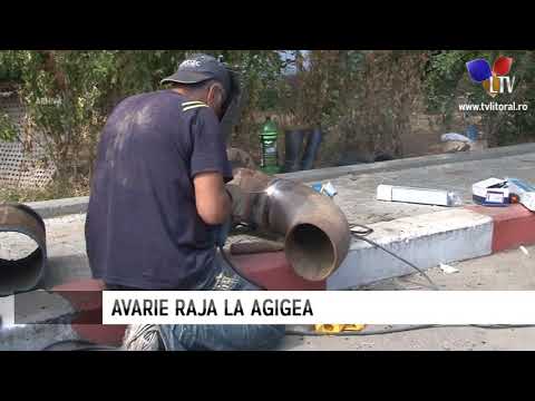 Avarie RAJA la Agigea - Litoral TV