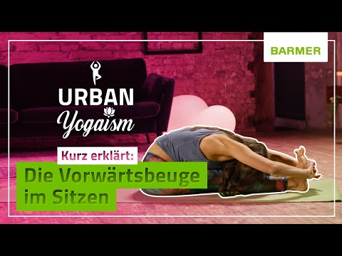 Kurz erklärt: Die Vorwärtsbeuge im Sitzen // Lower Back Yoga-Session // mit Urban Yogaism