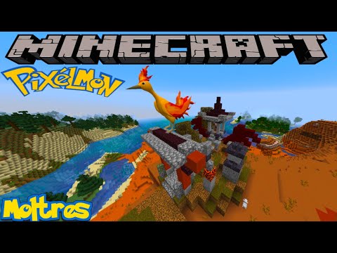HOW TO FIND MOLTRES IN PIXELMON REFORGED - MINECRAFT GUIDE