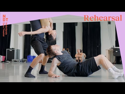 Rehearsal world premiere - Imre van Opstal & Marne van Opstal (NDT 1 | In/with/in)
