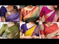 Stunning Puff Sleeve Blouse Design Ideas Trendy Full Short Puff Sleeve Blouses PART 1