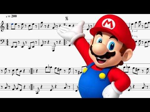 Trumpet/Tuba Sheet Music - Super Mario Bros Theme