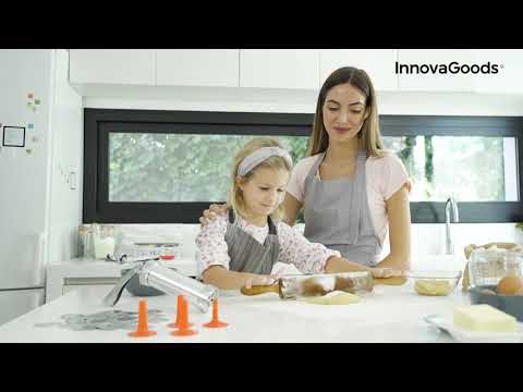 Du viename sausainių gaminimo aparatas ir dekoravimo priemonė Prekies InnovaGoods video