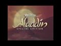Aladdin Special Edition DVD TV Spot