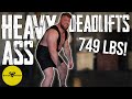 TRYING OUT MY NEW DEADLIFT SUIT! 749LB DEADLIFTS!