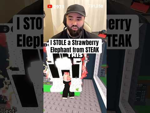 Ich habe Steaks Erdbeerelefanten in „Steal A Brainrot“ gestohlen 💀