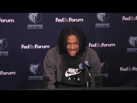 MEMvLAC: Ja Morant postgame 11.18.21
