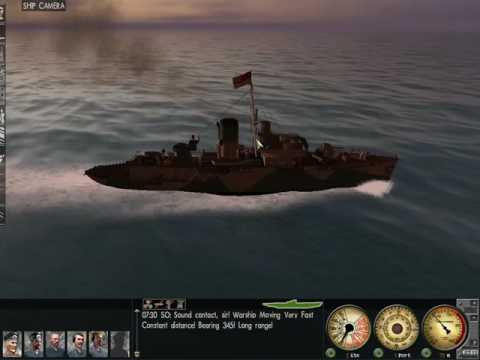 Silent Hunter 3 getting across the strait of gibraltar