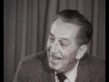 Walt Disney interview 