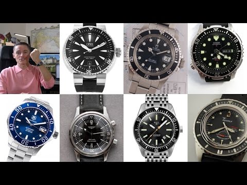 Top 10 Best Automatic Dive Watches Part II - The Most Underrated - Citizen, Glycine, Tudor & More!