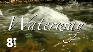 Listen to water flow past the rocks to help you sleep, relax or meditate.