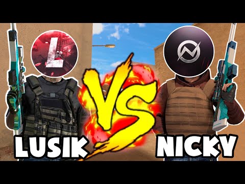 Nicky В ШОКЕ ОТ МОЕЙ ИГРЫ! Lusik vs Nicky | STANDOFF 2
