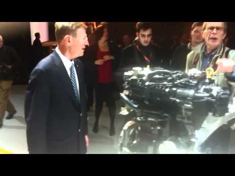Ford 1,0 Liter EcoBoost Motor Präsentation im Kölner Motorenwerk