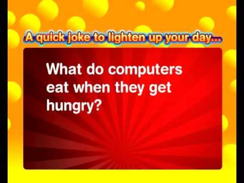 YouTube video about: When do computers overheat joke?