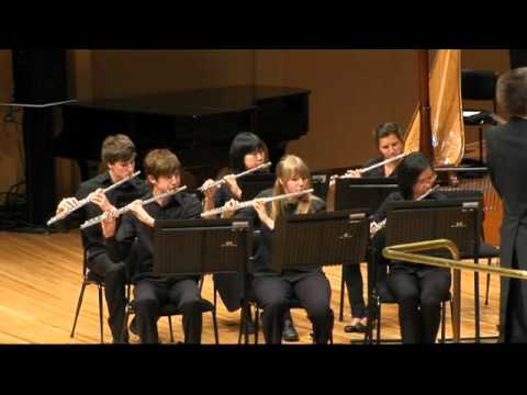 Queensland Youth Orchestras - Wind Symphony - East Coast Pictures (New York) - Nigel Hess.