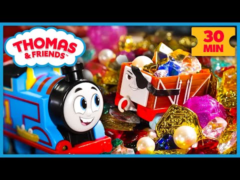 Thomas Searches for Hidden Treasure! 💰 | Thomas & Friends: Watch Out Thomas | 30 Minutes - Kids TV Series, Kingdom Kids Zone - Thomas & Friends