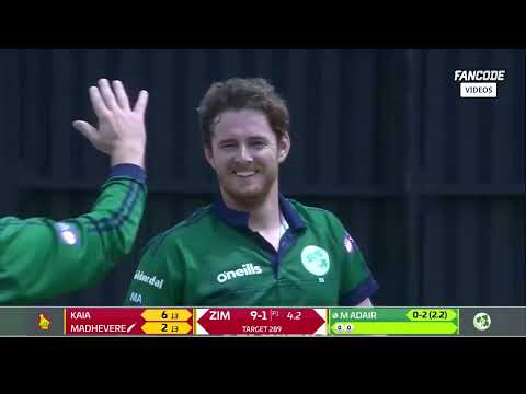 Zimbabwe v Ireland | 1st ODI Highlights | Live on FanCode