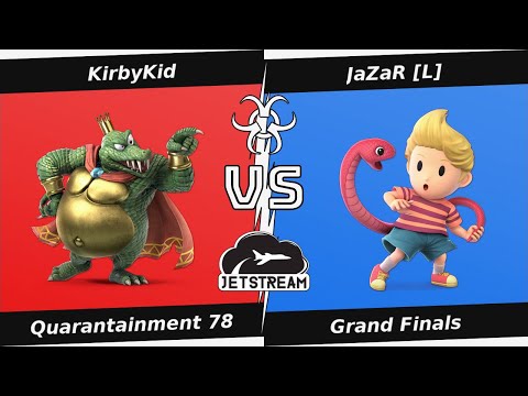 Quarantainment 78 Grand Finals - KirbyKid (King K Rool) Vs JaZaR [L] (Lucas) - SSBU
