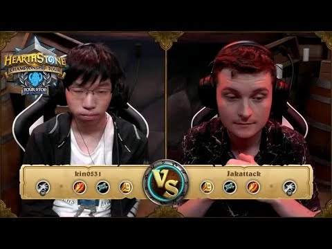 Hearthstone Championship Tour Sydney Stop 2018 | kin0531 vs Jakattack - DAY 1 | HCT Sydney Stop 2018