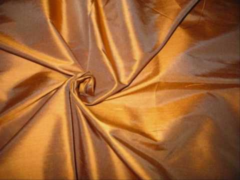 Different Color of Dupioni Silk Fabrics